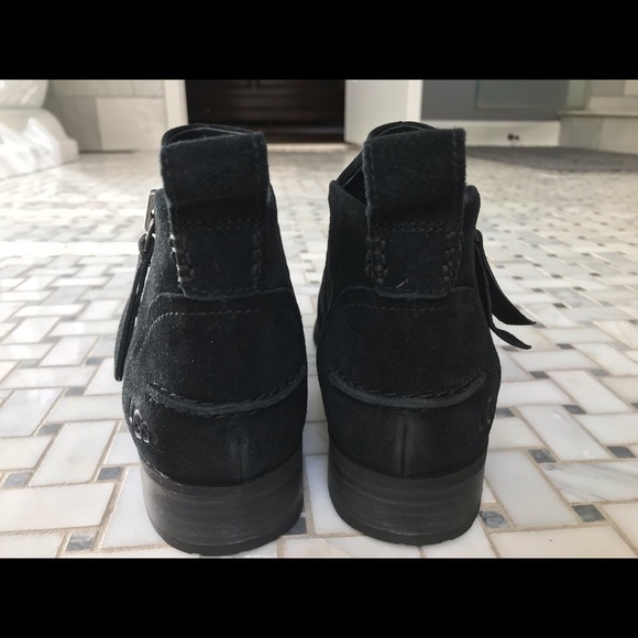 Ugh Aureo Boot Black 8.5 - Picture 4 of 6